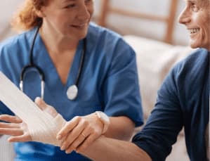 medicazioni per piaghe da decubito